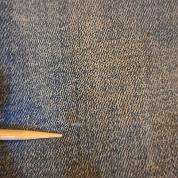 KanCan Lt Wash Distresses Embroidered Detail Fray Hem Skinny Jeans Sz 31 - Picture 14 of 14